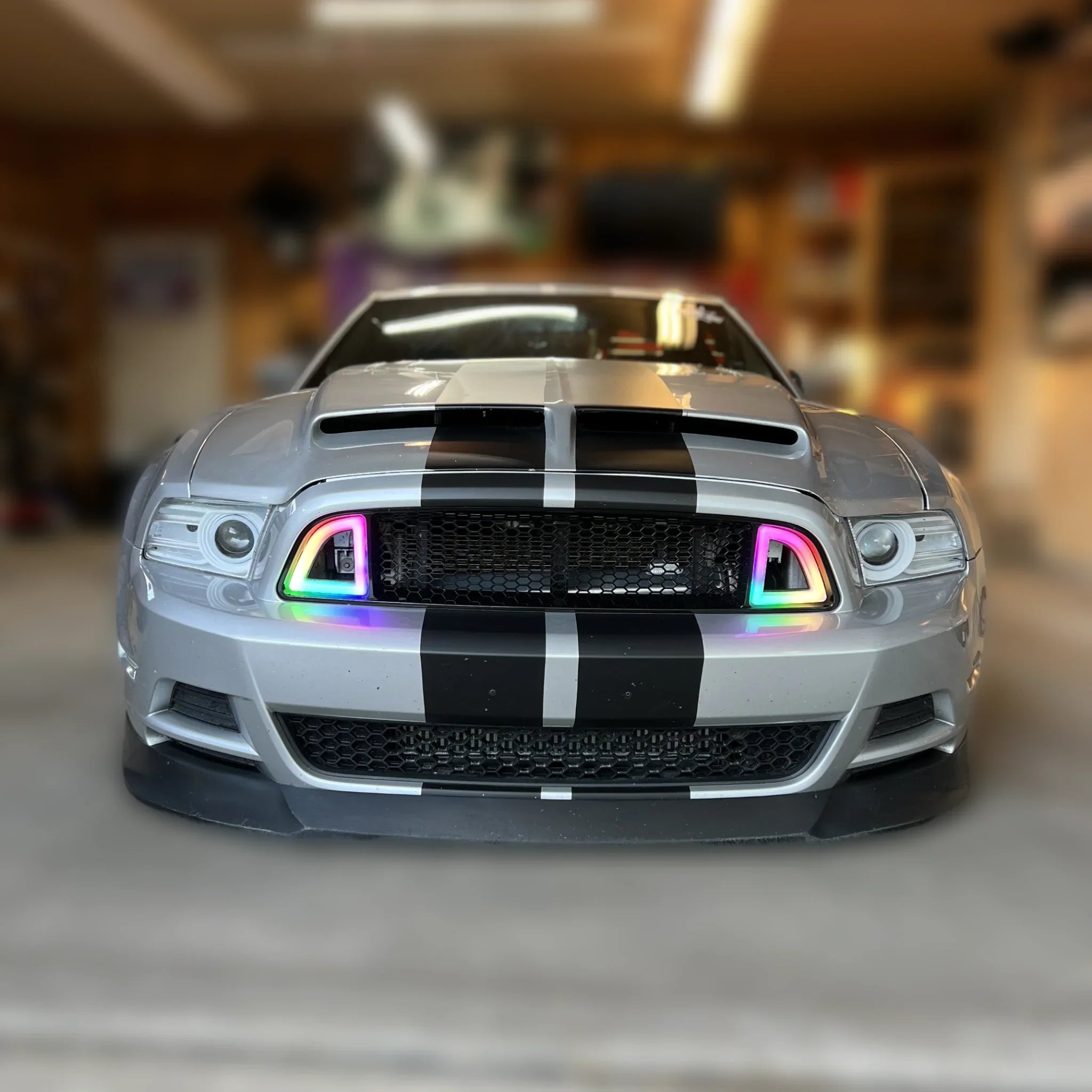 Parrilla RGB estilo NTXGlow RTR (Ford Mustang 2013-2014)