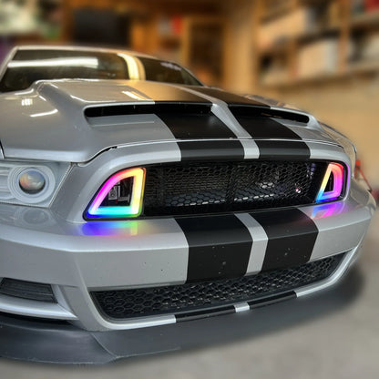 Parrilla RGB estilo NTXGlow RTR (Ford Mustang 2013-2014)