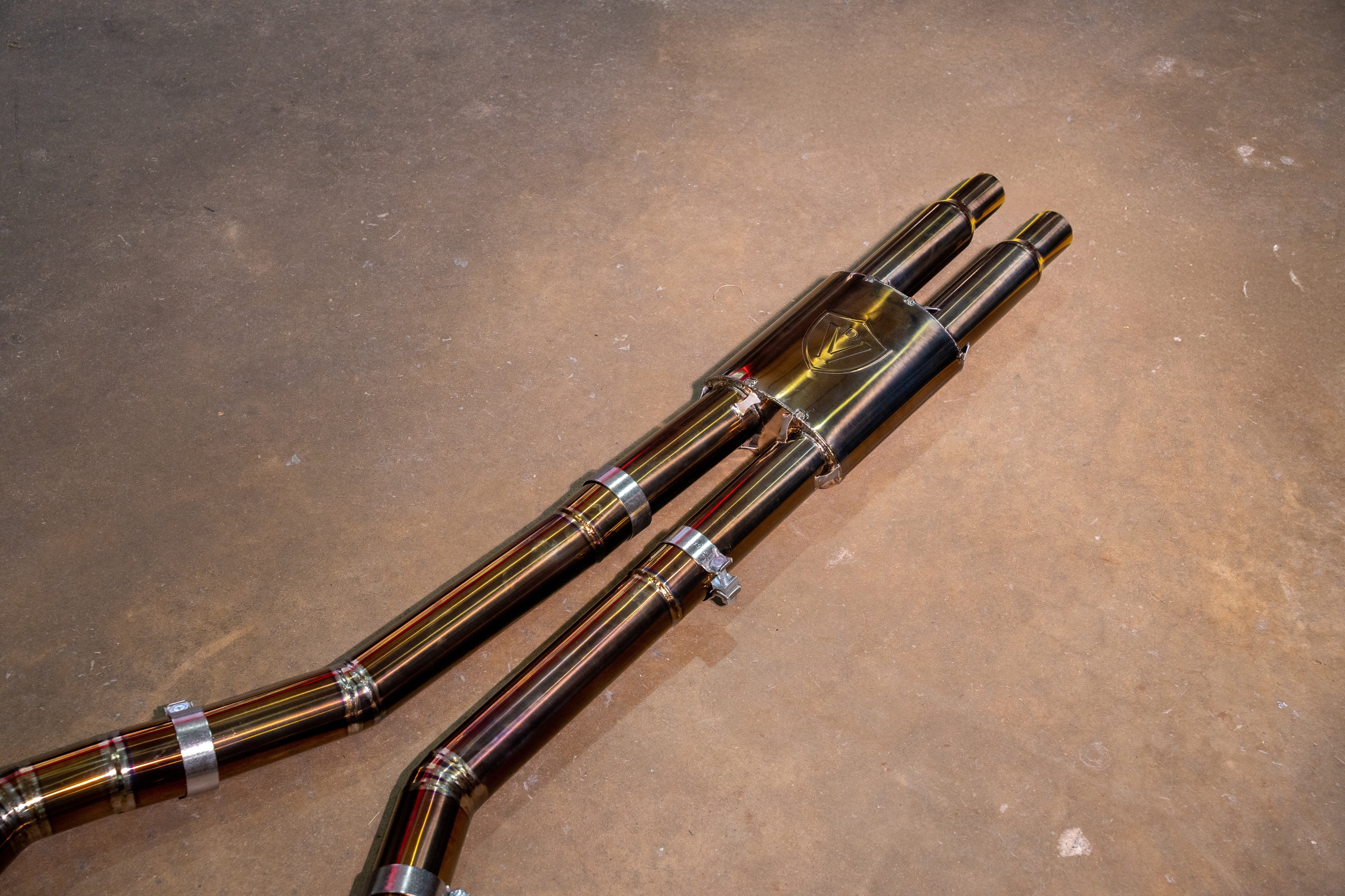 Valvetronic フォード マスタング GT S550 Valved スポーツ エキゾーストシステム