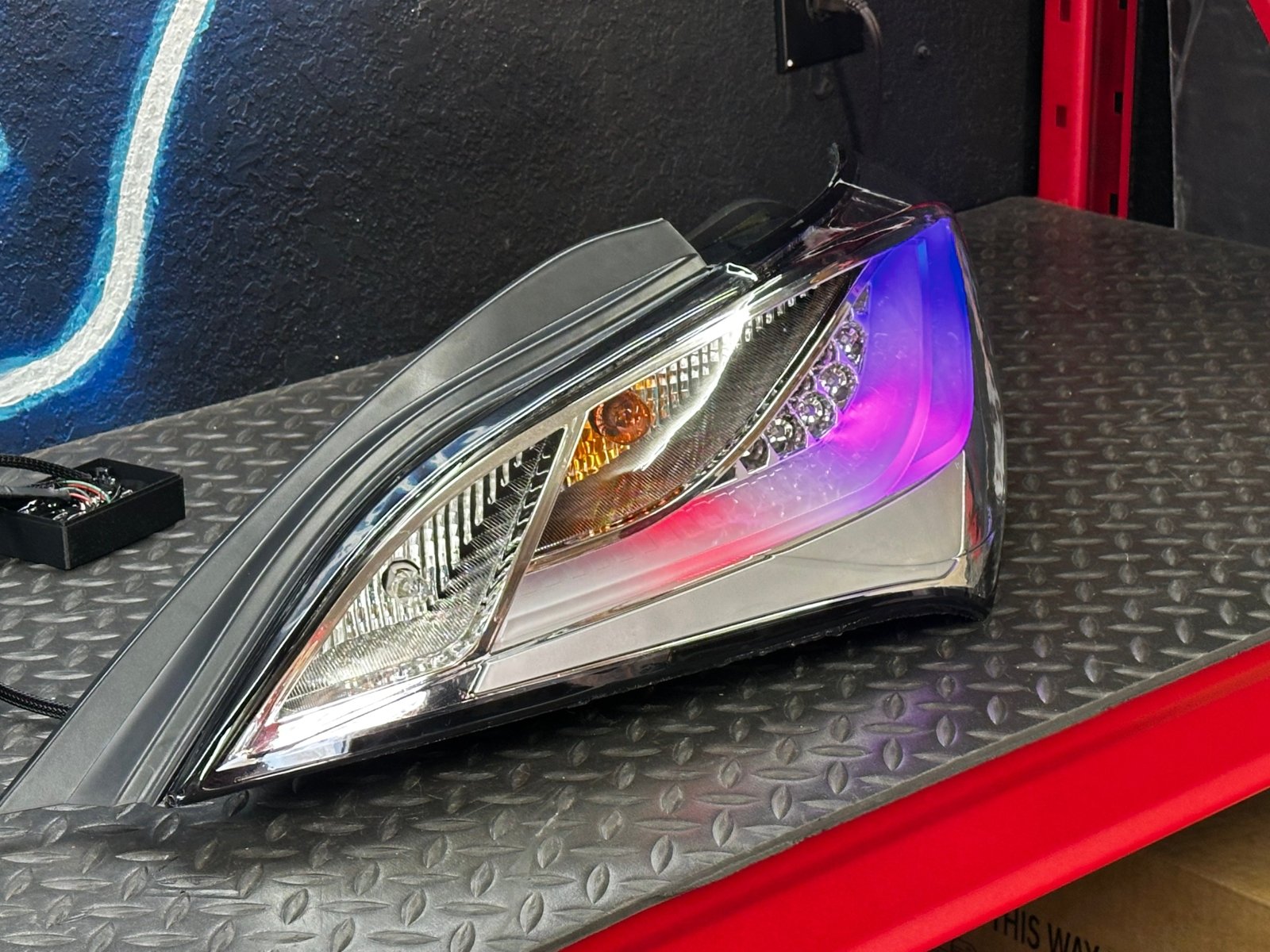 NTXGlow Clear RGB Tail Lights - Eagle Eyes | 2010-2016 Hyundai Genesis Coupe - 5