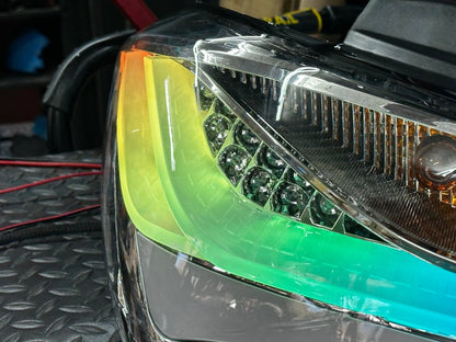 NTXGlow Clear RGB Tail Lights - Eagle Eyes | 2010-2016 Hyundai Genesis Coupe - 2