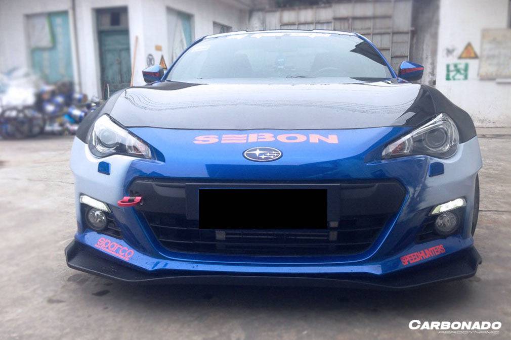 Carbonado RBY1 Style Carbon Fiber Front Lip | 2012-2016 Subaru BRZ