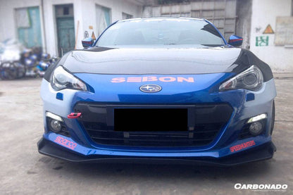 Carbonado RBY1 Style Carbon Fiber Front Lip | 2012-2016 Subaru BRZ