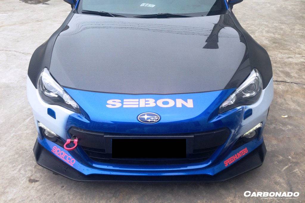 Carbonado RBY1 Style Carbon Fiber Front Lip | 2012-2016 Subaru BRZ