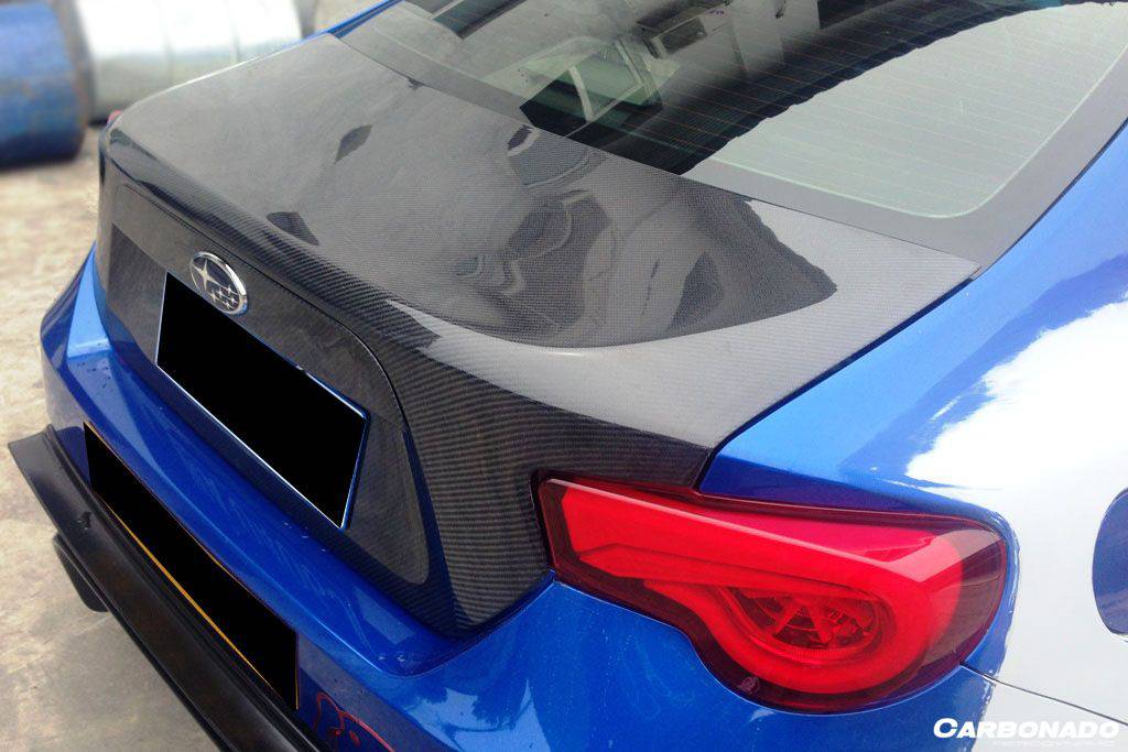 Carbonado 2012-2020 Scion FRS & Toyota GT86 & Subaru BRZ OEM Style Carbon Fiber Trunk