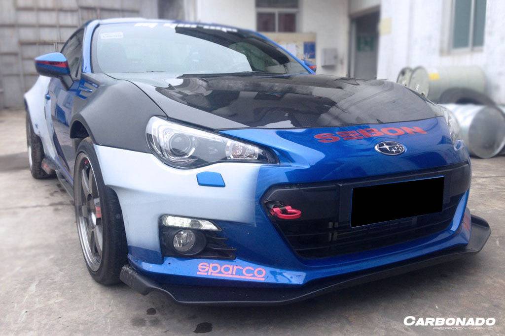 Carbonado RBY1 Style Carbon Fiber Front Lip | 2012-2016 Subaru BRZ