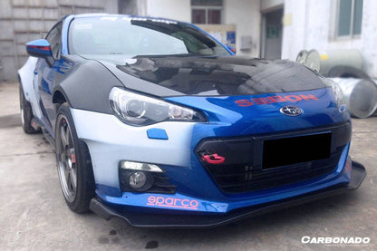 Carbonado RBY1 Style Carbon Fiber Front Lip | 2012-2016 Subaru BRZ
