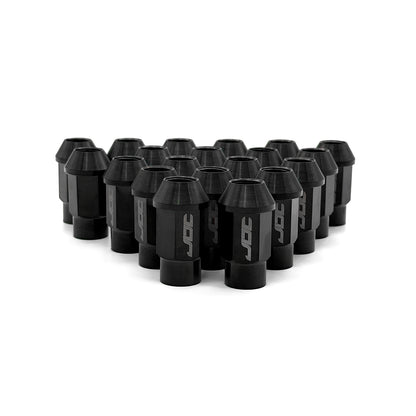 JDC Titanium M12x1.25 Black Open-End Lug Nuts (Universal)