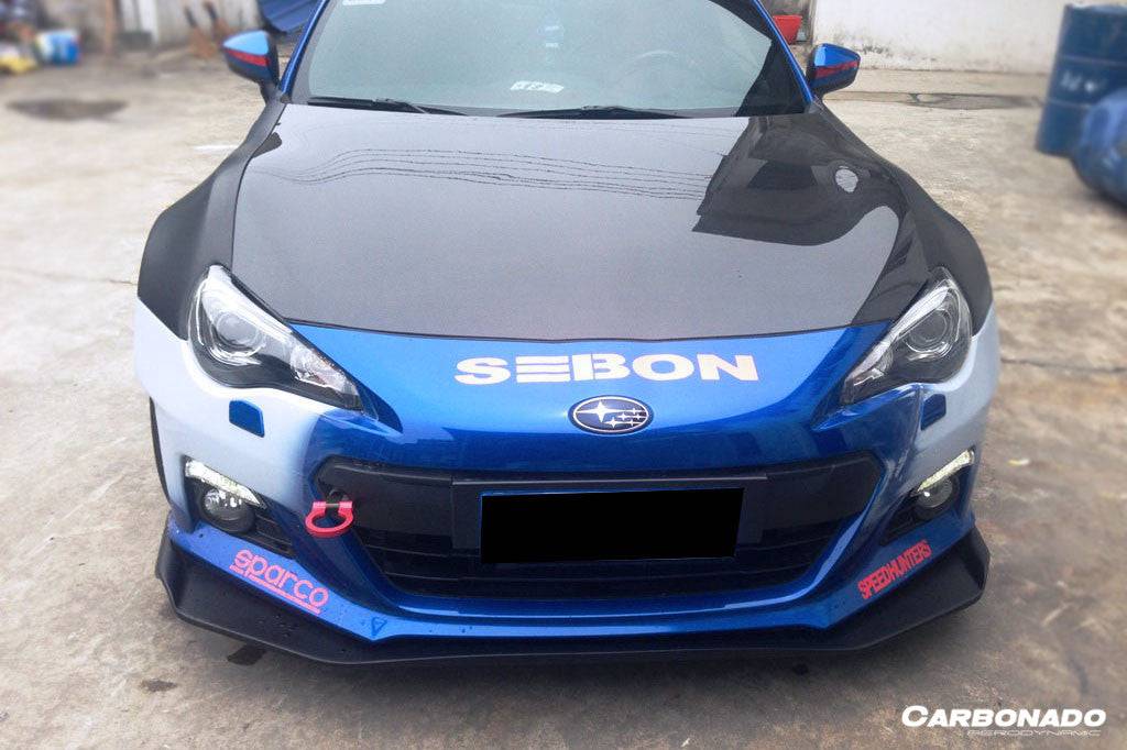 Carbonado RBY1 Style Carbon Fiber Front Lip | 2012-2016 Subaru BRZ
