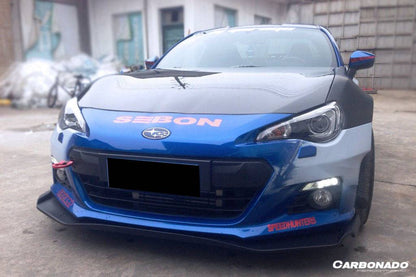 Carbonado RBY1 Style Carbon Fiber Front Lip | 2012-2016 Subaru BRZ
