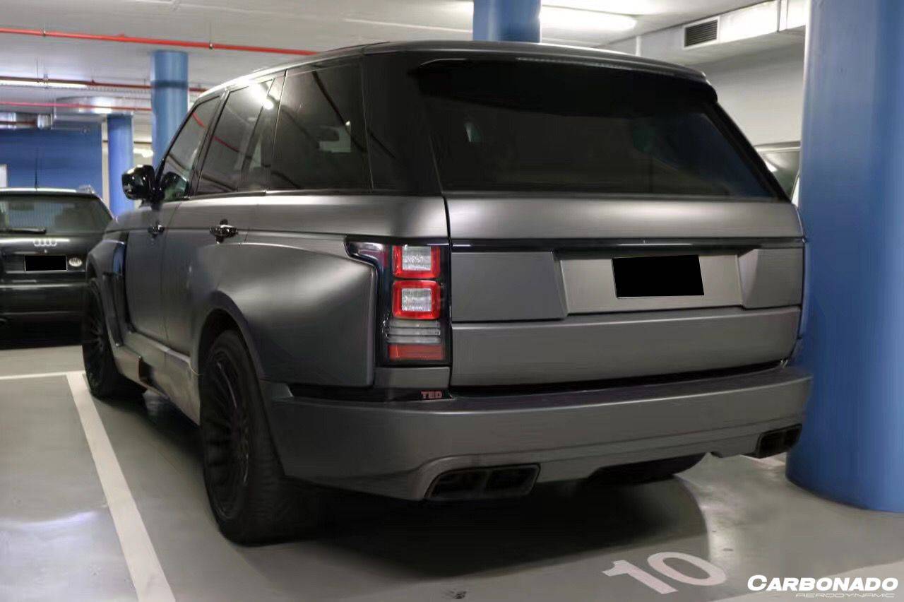 Kit de carrocería ancha completa estilo HM para Land Rover Range Rover Vogue Carbonado 2013-2017