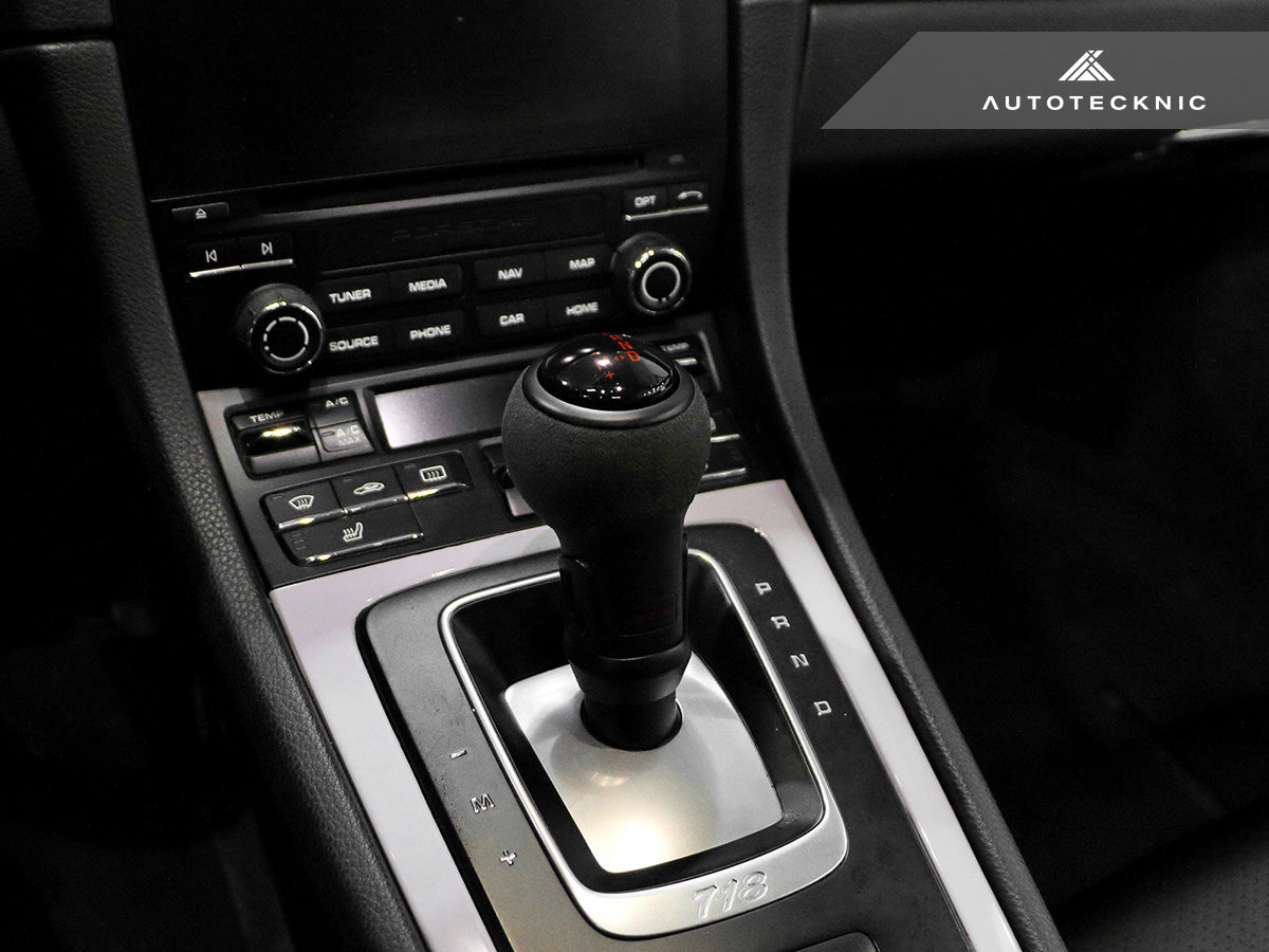 AutoTecknic Suede Shifter Knob - Porsche Macan (95B) 2015–2024