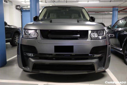 Kit de carrocería ancha completa estilo HM para Land Rover Range Rover Vogue Carbonado 2013-2017