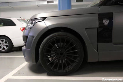 Kit de carrocería ancha completa estilo HM para Land Rover Range Rover Vogue Carbonado 2013-2017