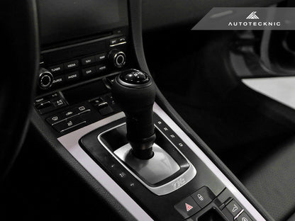 AutoTecknic Suede Shifter Knob - Porsche Macan (95B) 2015–2024