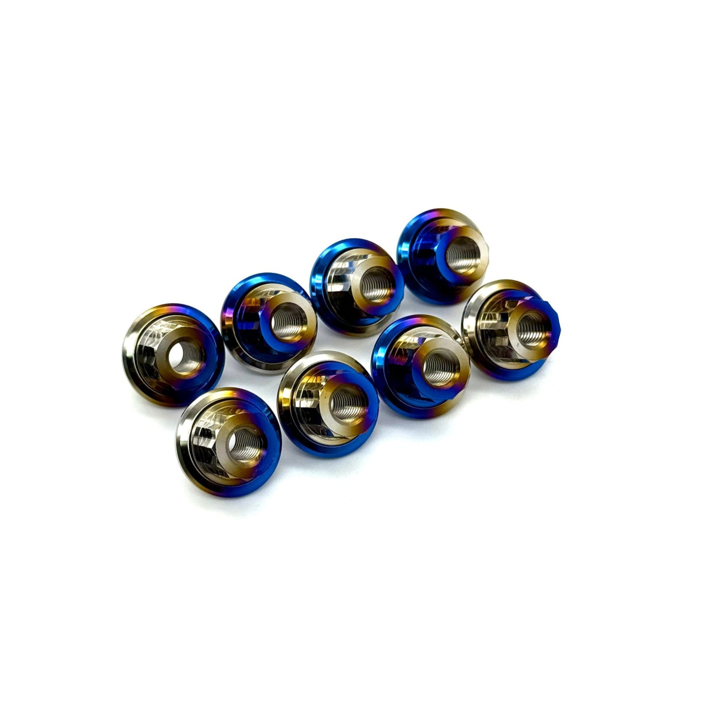 burnt titanium nuts for Dinan strut brace