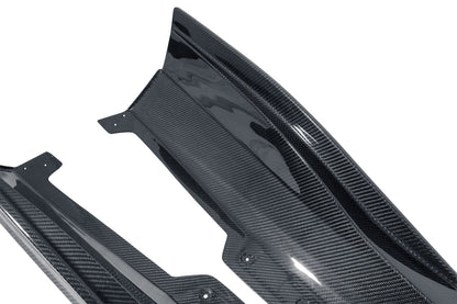APR Chevrolet Corvette C8 Z06/ E Ray/ ZR1/ Grand Sport Carbon Fiber Side Rocker Extensions/ Side Skirts