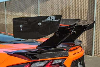 APR Carbon Fiber GTC-500  Adjustable Wing 2020-UP Chevrolet Corvette C8 & Z06 Convertible