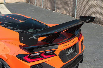 APR GTC-500 Carbon Fiber Adjustable Wing 2020-UP Chevrolet Corvette C8 & Z06