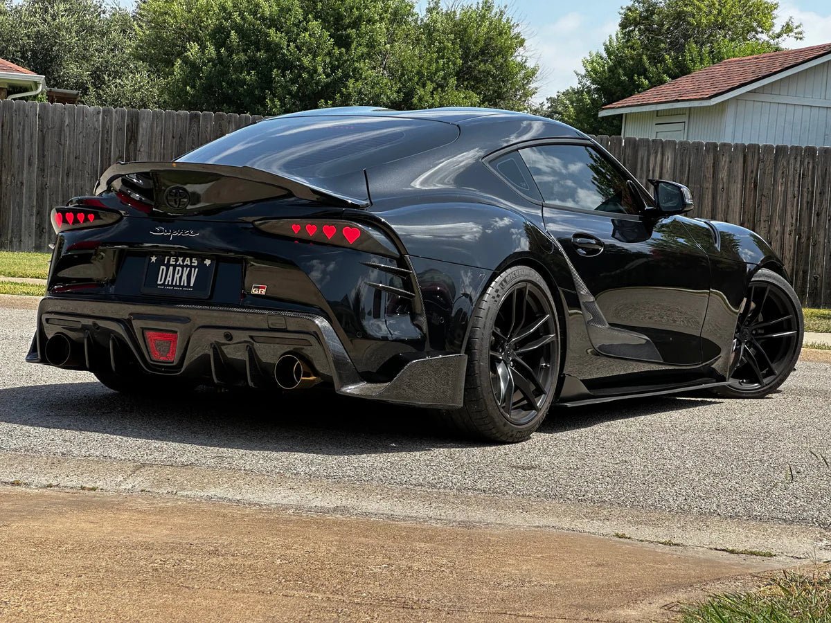 NTXGLOW HEART TAIL LIGHTS (MK5 TOYOTA SUPRA) - 5