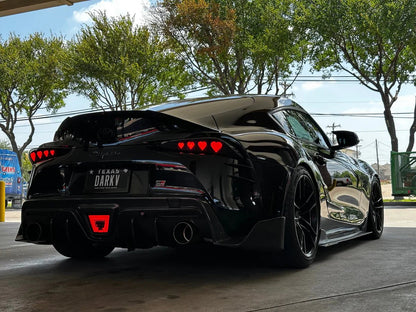 NTXGLOW HEART TAIL LIGHTS (MK5 TOYOTA SUPRA) - 8