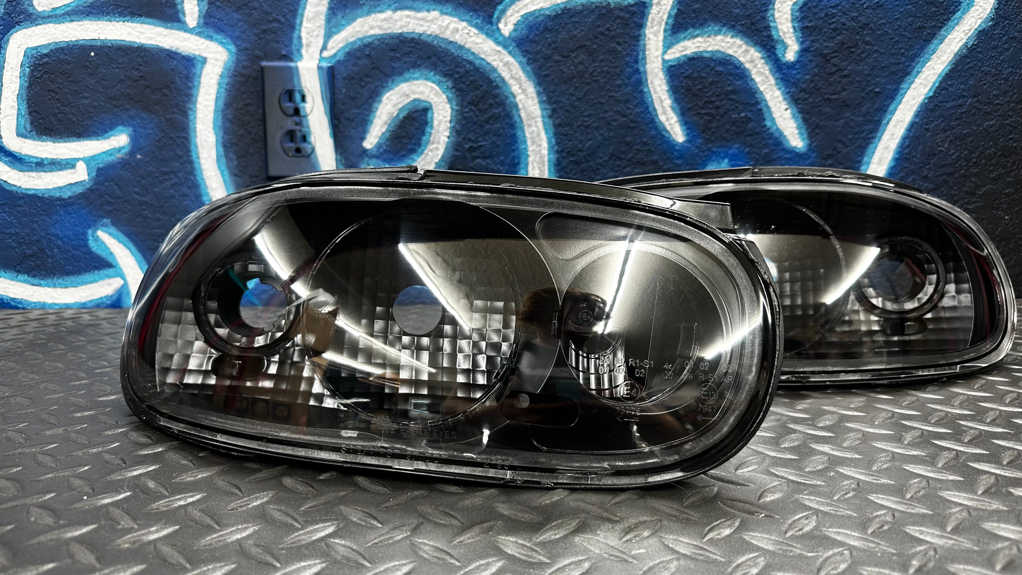 NTXGlow Black Housing Tail Lights (1990–1997 Mazda Miata)