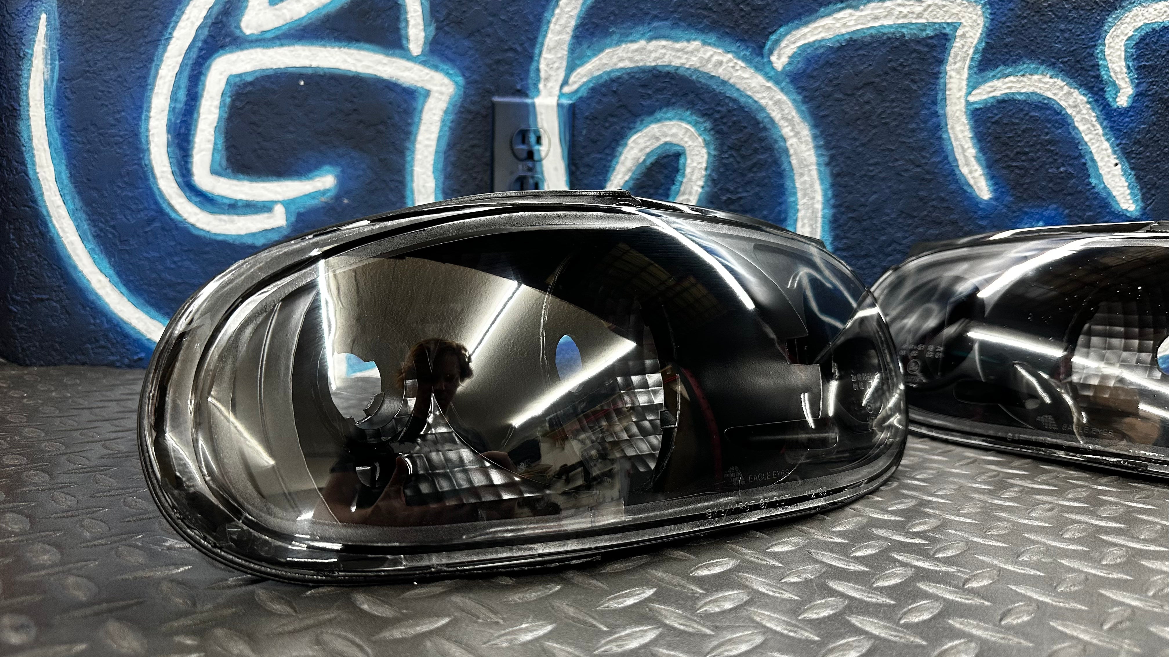 NTXGlow Black Housing Tail Lights (1990–1997 Mazda Miata)