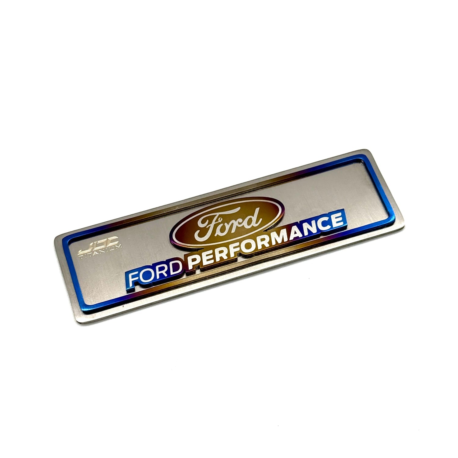 JDC Titanium Custom Badges