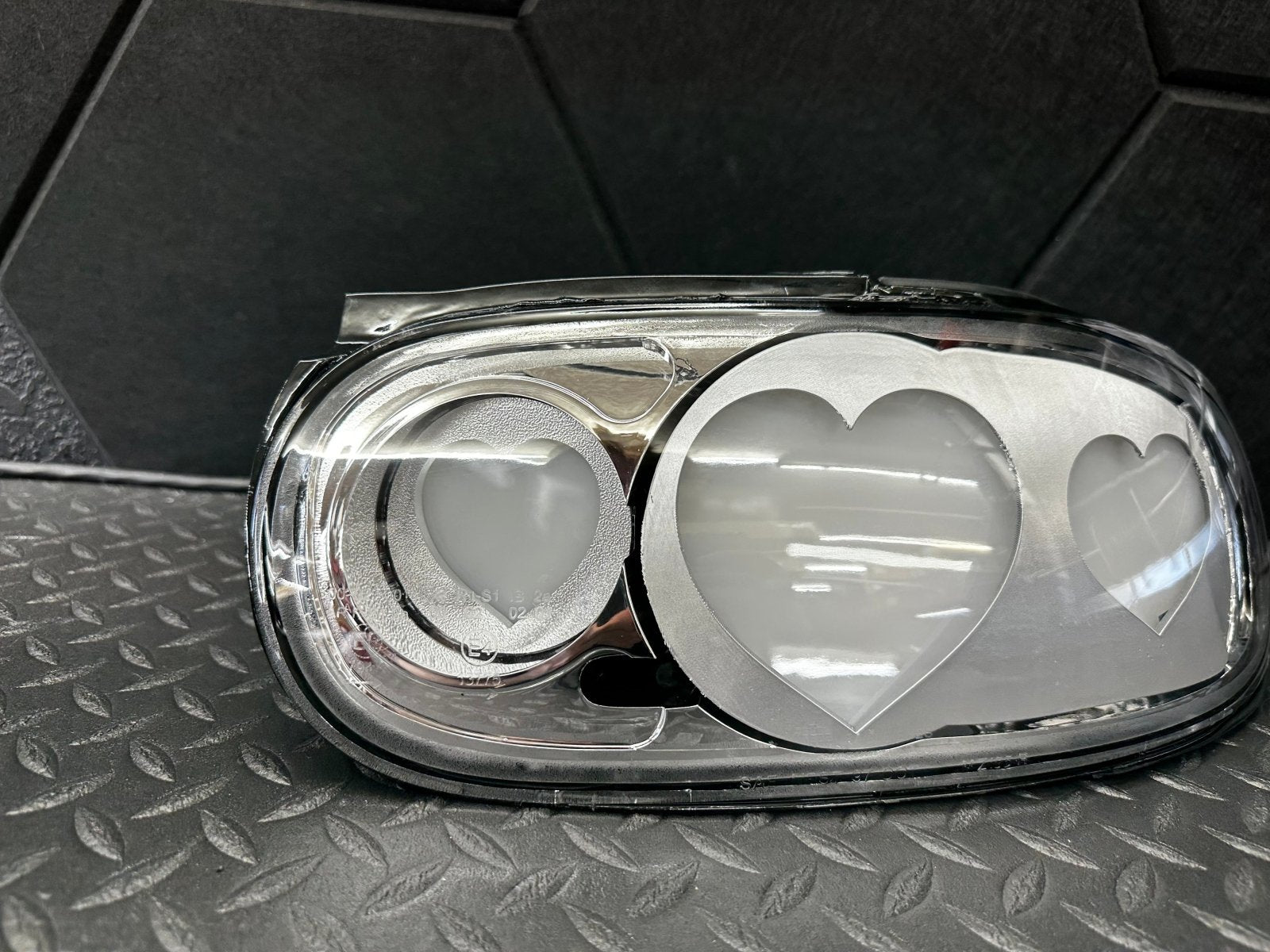 NTXGlow Clear Diffused Heart Tail Lights | 1990 - 1997 Na Mazda Miata - 5