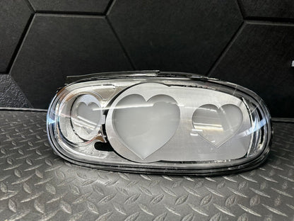 NTXGlow Clear Diffused Heart Tail Lights | 1990 - 1997 Na Mazda Miata - 6