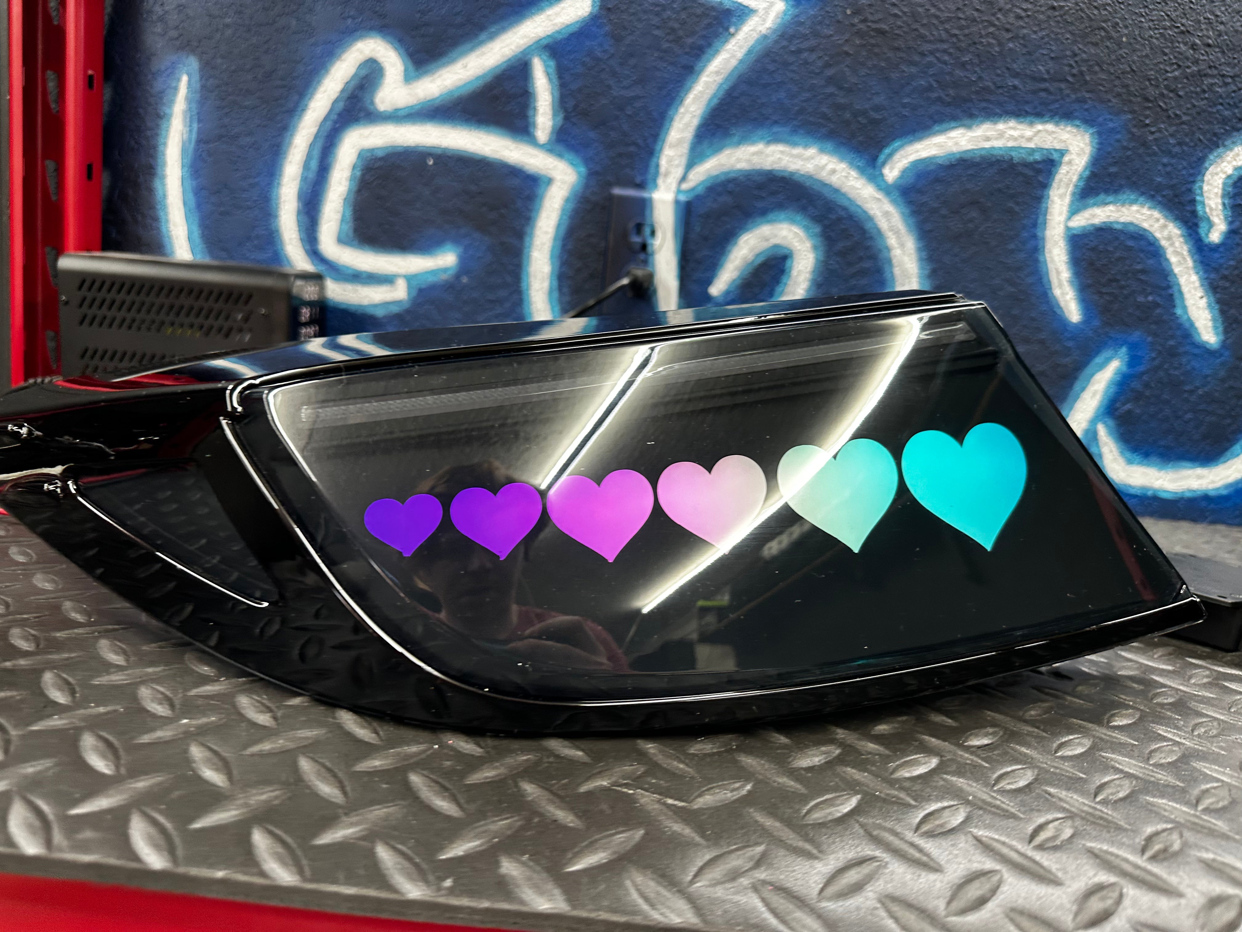 NTXGLOW Diffused Heart RGB Tail Lights (2021 - 2026 Toyota GR86)
