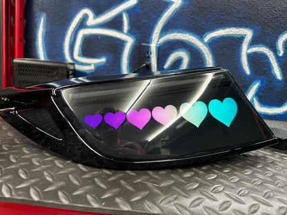 NTXGLOW Diffused Heart RGB Tail Lights (2021 - 2026 Toyota GR86)