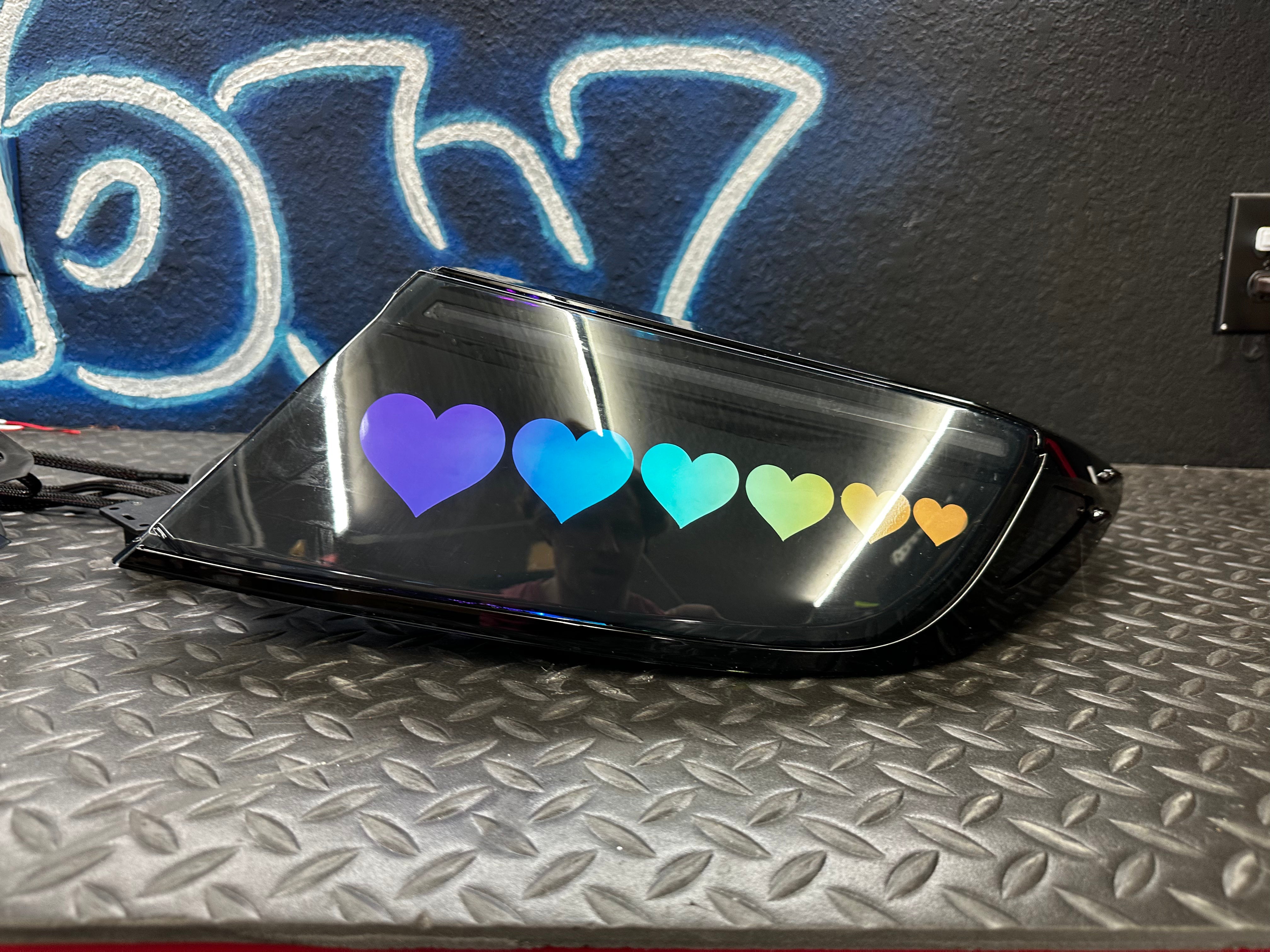 NTXGLOW Diffused Heart RGB Tail Lights (2021 - 2026 Toyota GR86)