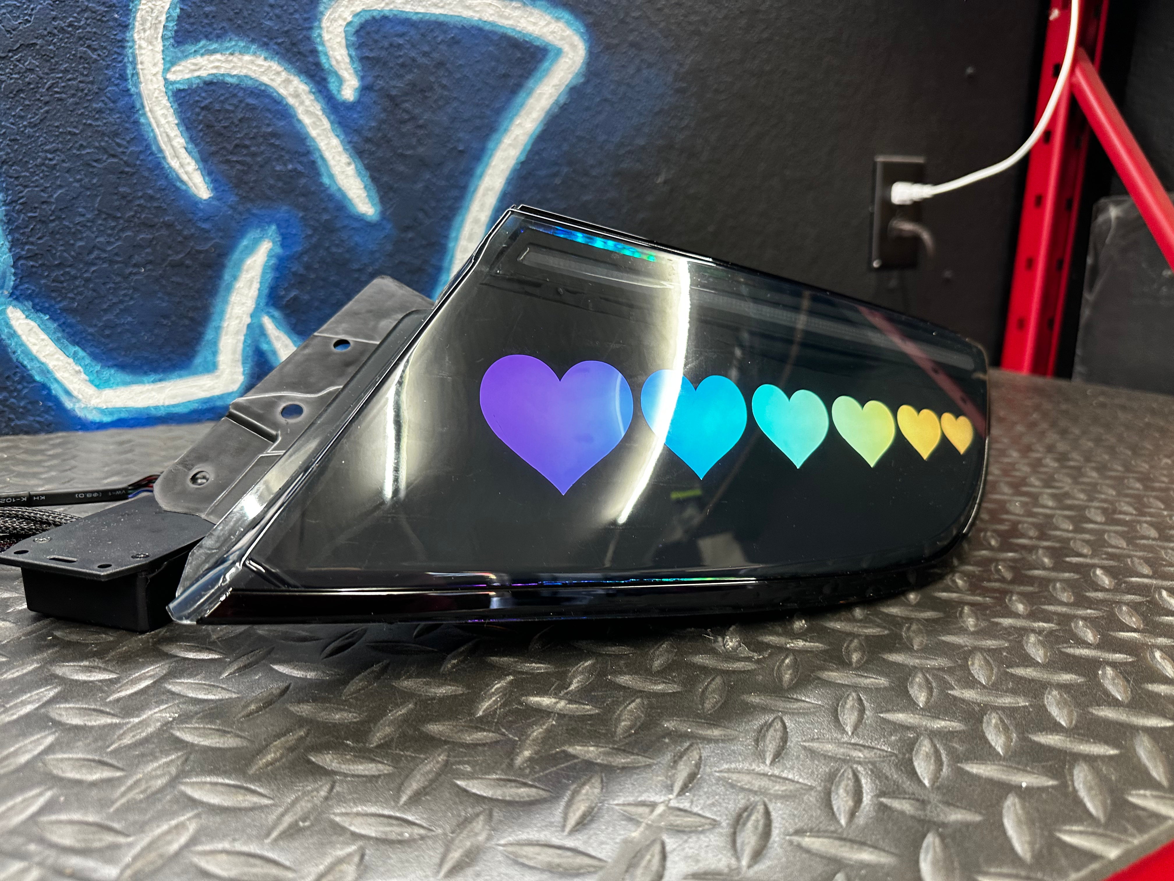 NTXGLOW Diffused Heart RGB Tail Lights (2021 - 2026 Toyota GR86)