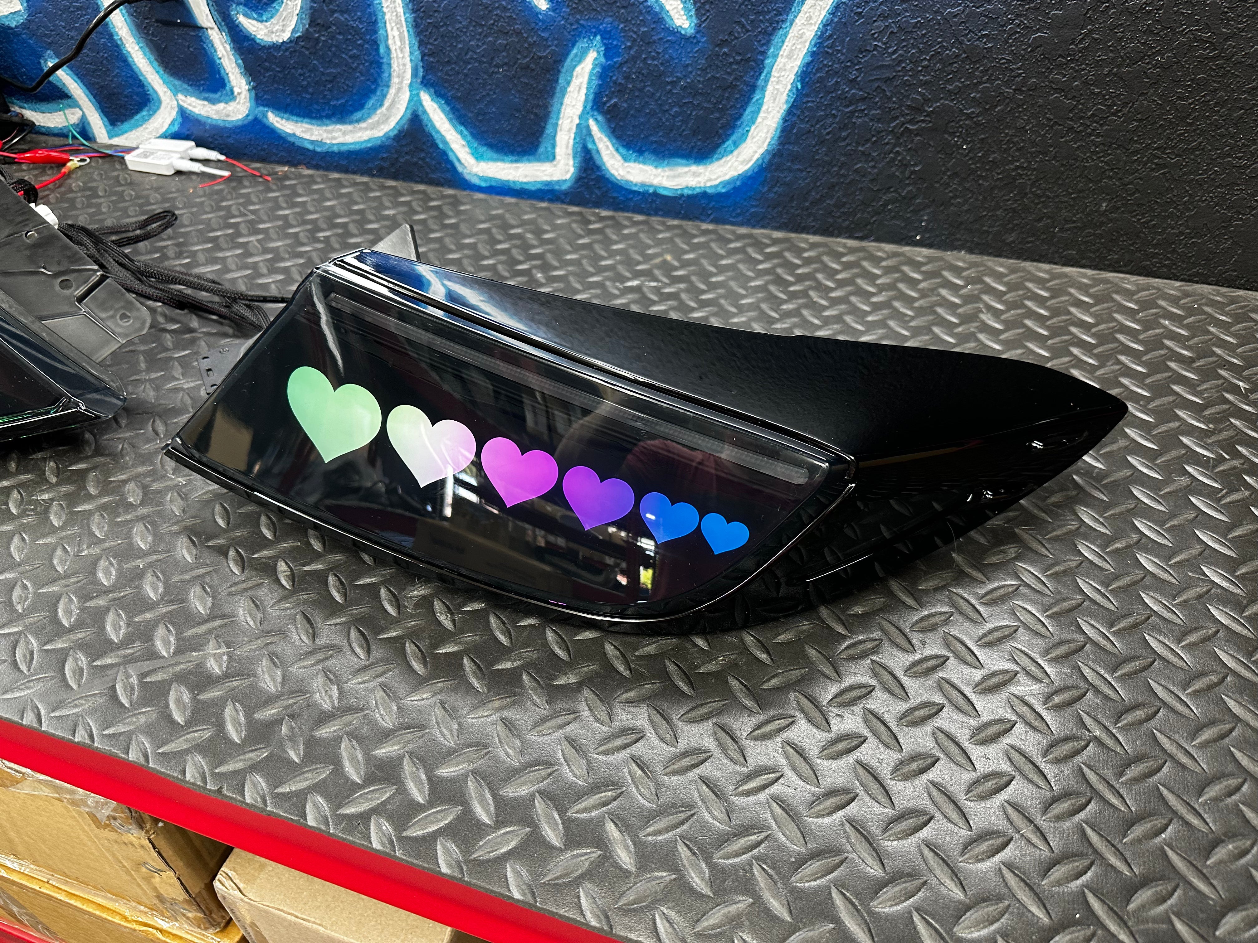 NTXGLOW Diffused Heart RGB Tail Lights (2021 - 2026 Toyota GR86)
