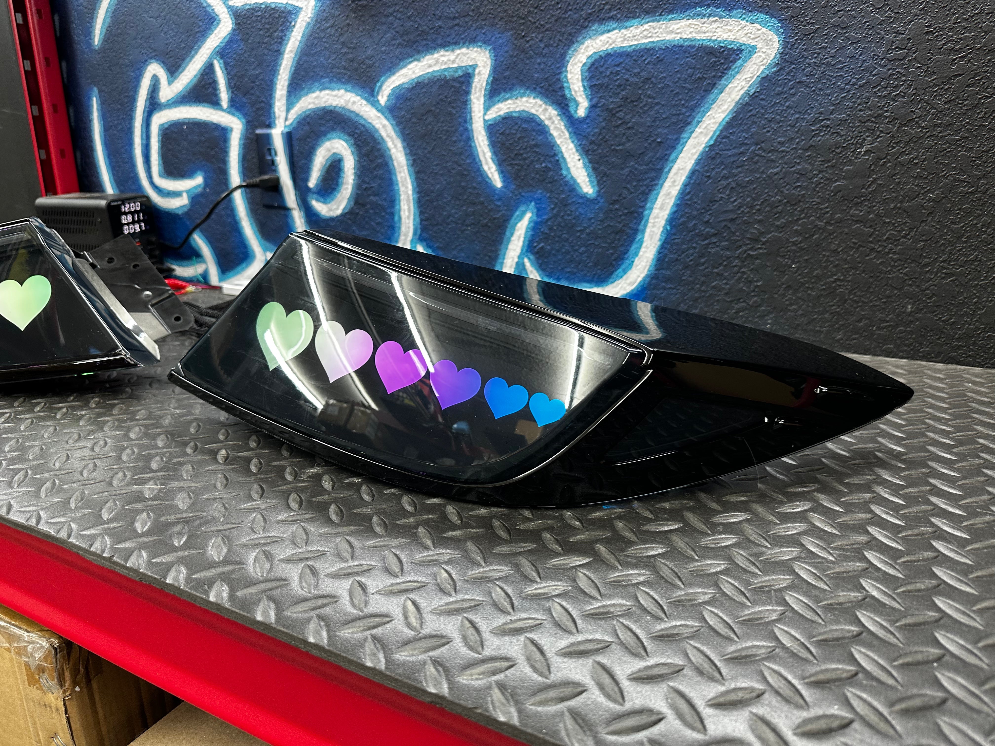 NTXGLOW Diffused Heart RGB Tail Lights (2021 - 2026 Toyota GR86)