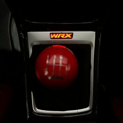 Lit Logos WRX Shifter Trim Badge | 2015-2021 WRX