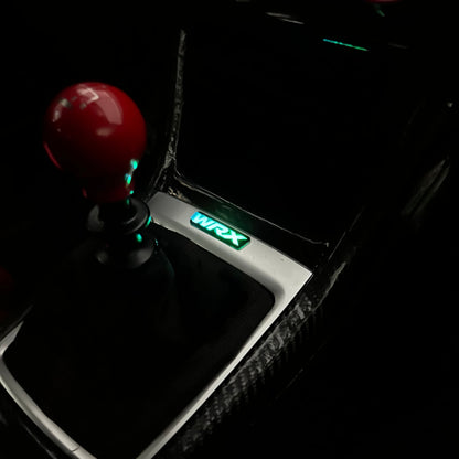 Lit Logos WRX Shifter Trim Badge | 2015-2021 WRX