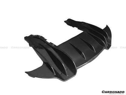 Difusor trasero de fibra de carbono estilo OEM para McLaren 540C, 570S y 570GT (2015-2020)