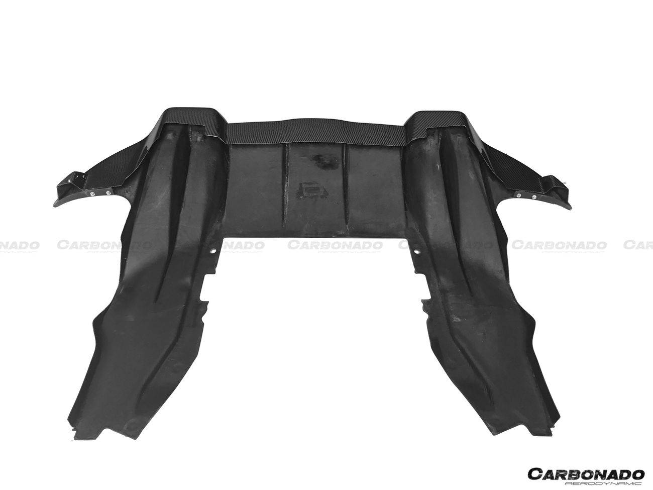Difusor trasero de fibra de carbono estilo OEM para McLaren 540C, 570S y 570GT (2015-2020)
