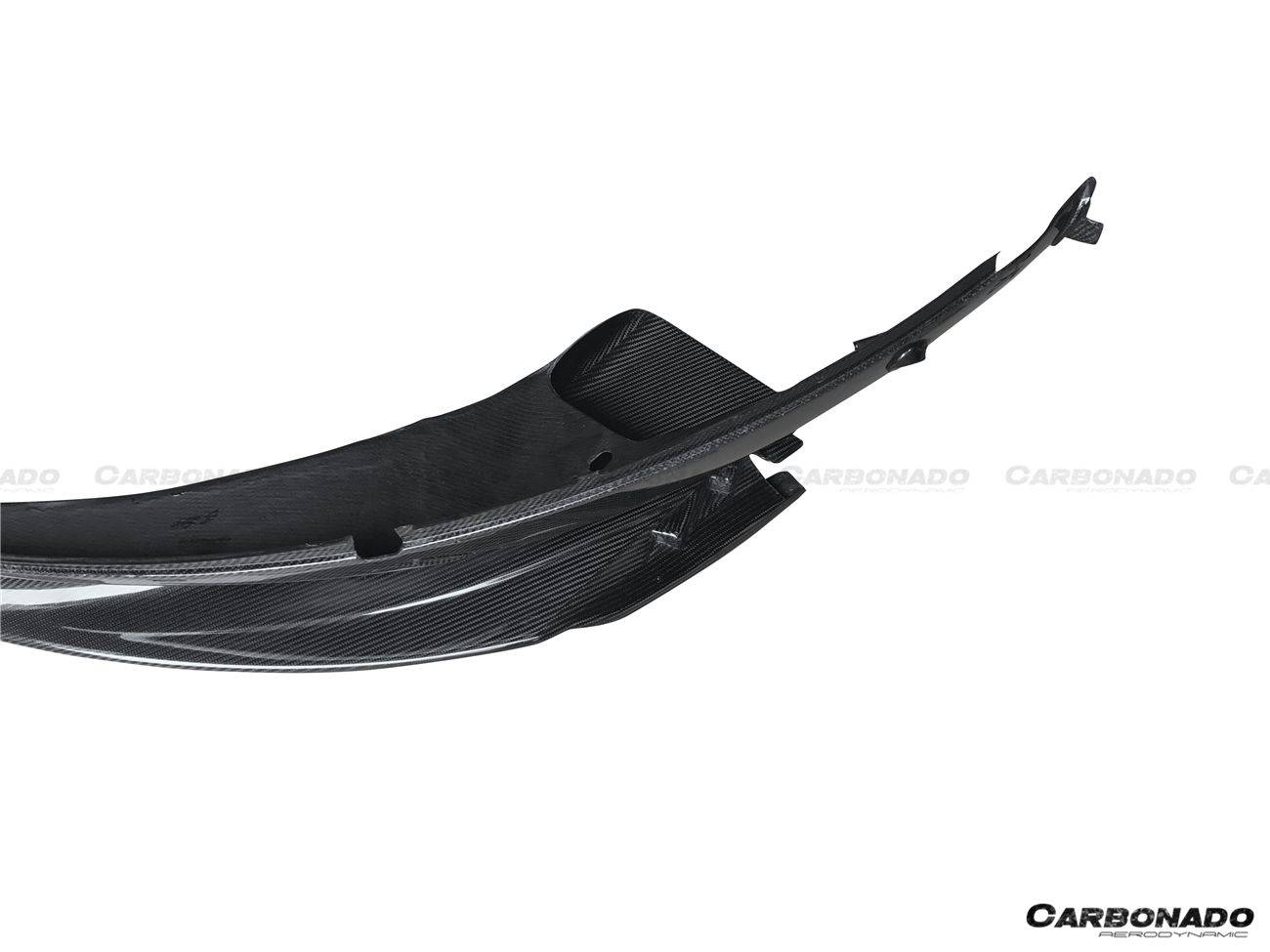 Carbonado 2015-2020 McLaren 540C 570S 570GT OEM Style Carbon Fiber Front Bumper Lip