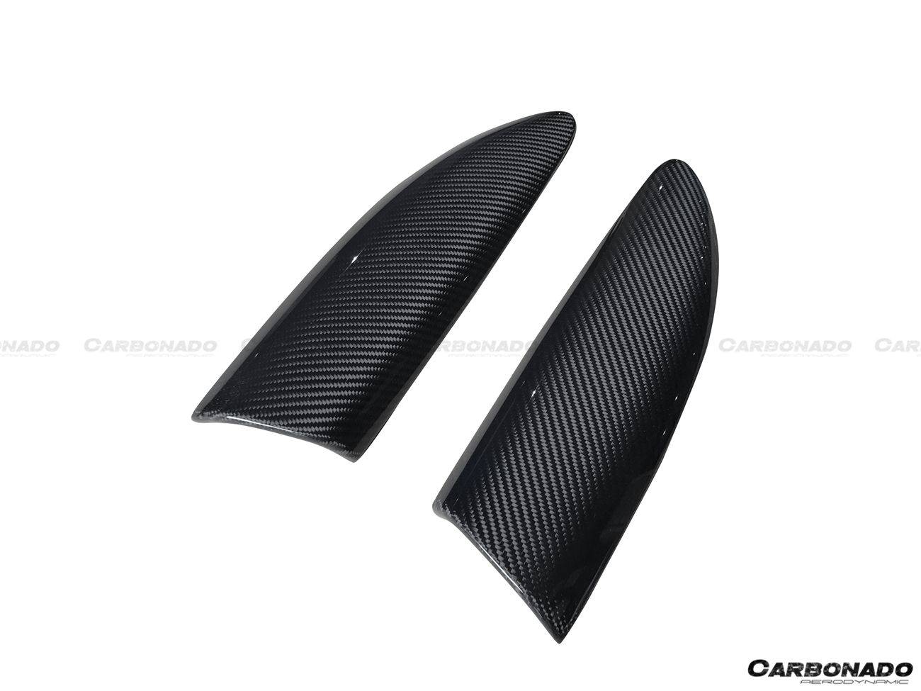 Carbonado 2015-2020 McLaren 540C 570S 570GT OEM Style Carbon Fiber Air Intake Fins