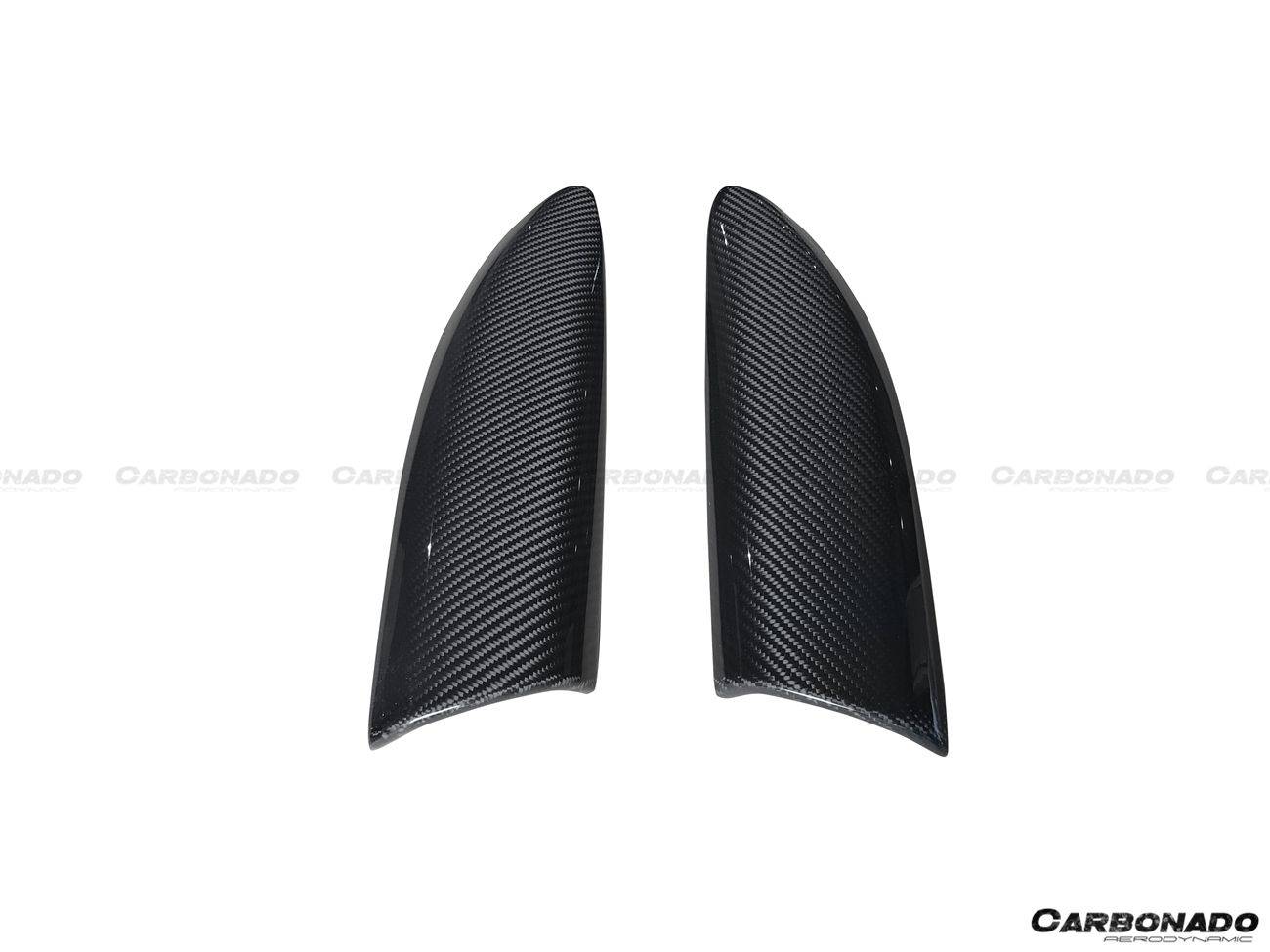 Carbonado 2015-2020 McLaren 540C 570S 570GT OEM Style Carbon Fiber Air Intake Fins
