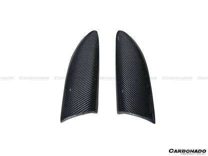 Carbonado 2015-2020 McLaren 540C 570S 570GT OEM Style Carbon Fiber Air Intake Fins