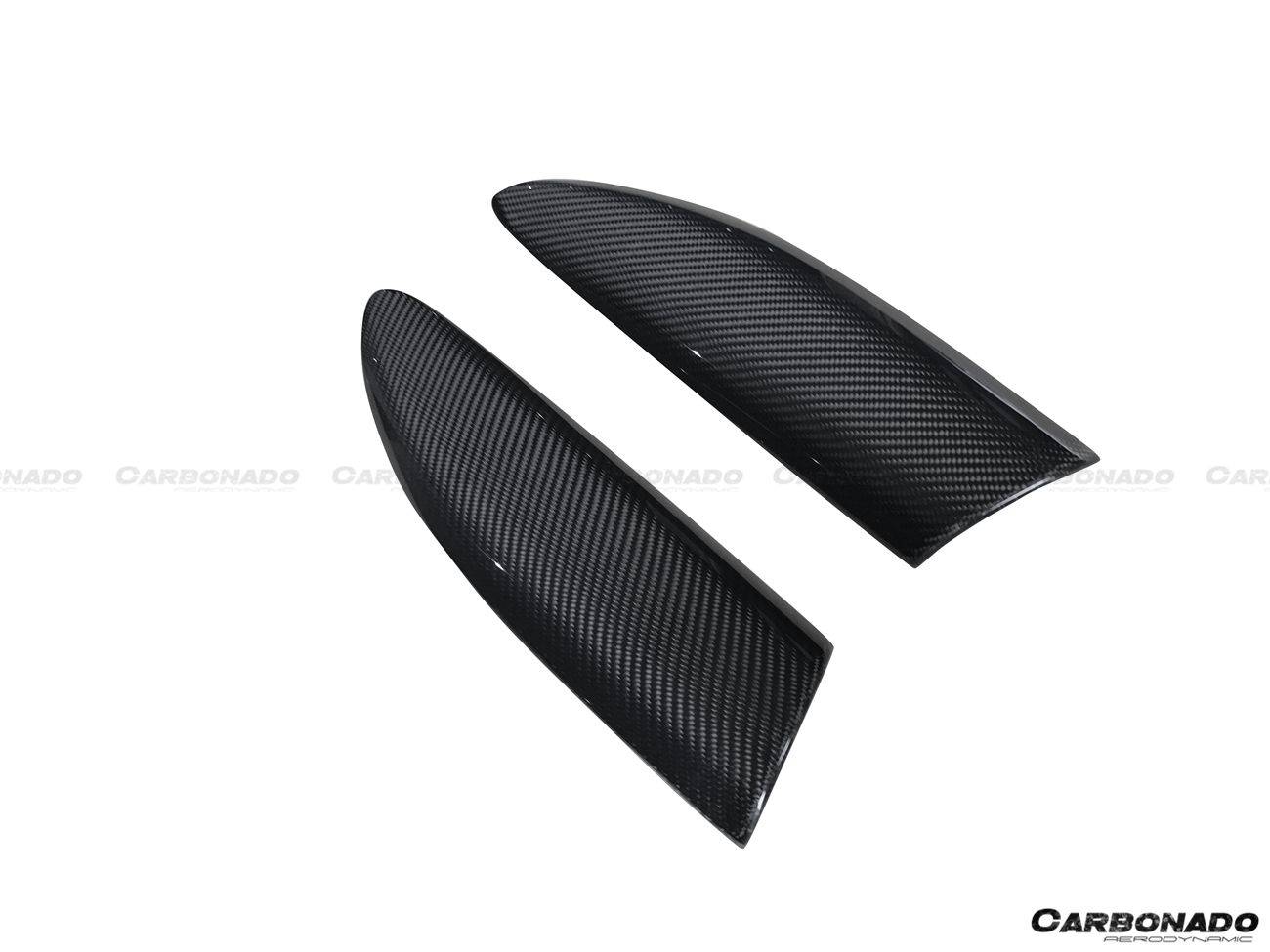 Carbonado 2015-2020 McLaren 540C 570S 570GT OEM Style Carbon Fiber Air Intake Fins