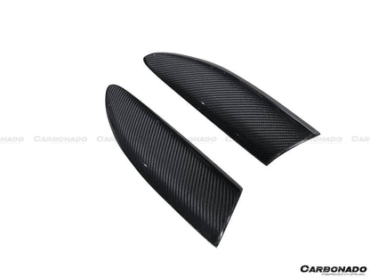Carbonado 2015-2020 McLaren 540C 570S 570GT OEM Style Carbon Fiber Air Intake Fins