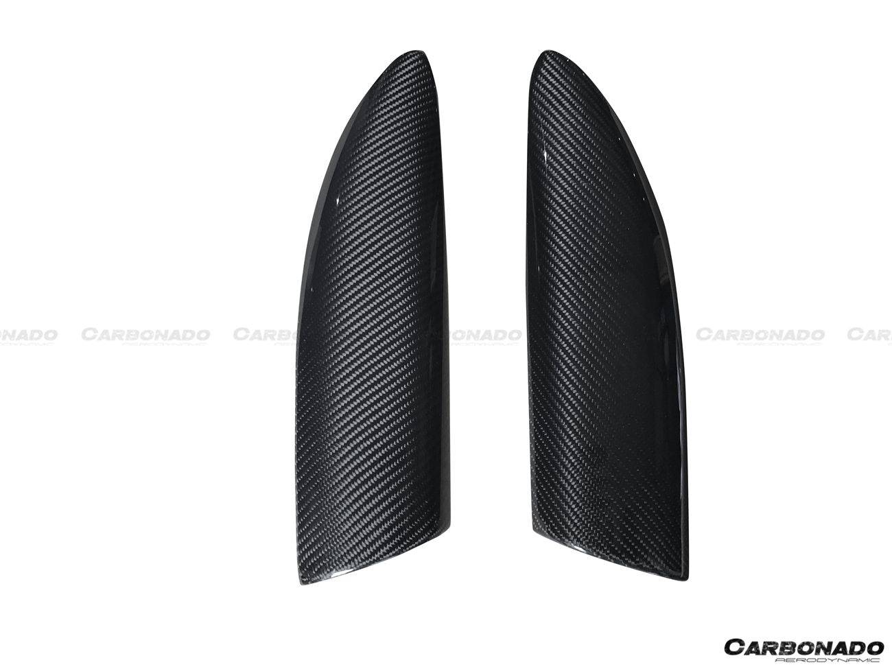 Carbonado 2015-2020 McLaren 540C 570S 570GT OEM Style Carbon Fiber Air Intake Fins