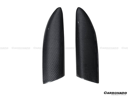 Carbonado 2015-2020 McLaren 540C 570S 570GT OEM Style Carbon Fiber Air Intake Fins