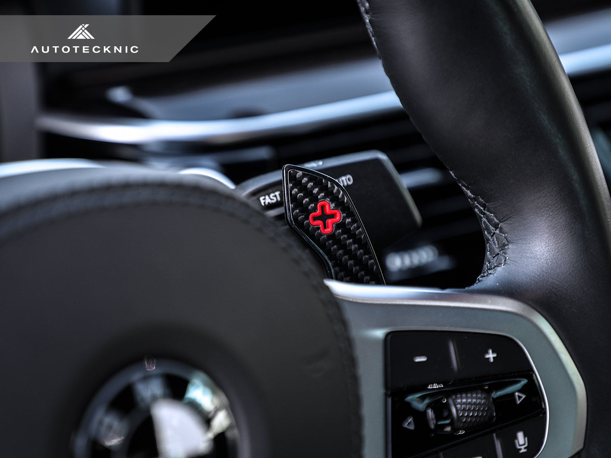 AutoTecknic Carbon Fiber Pole Position Shift Paddles - G05 X5