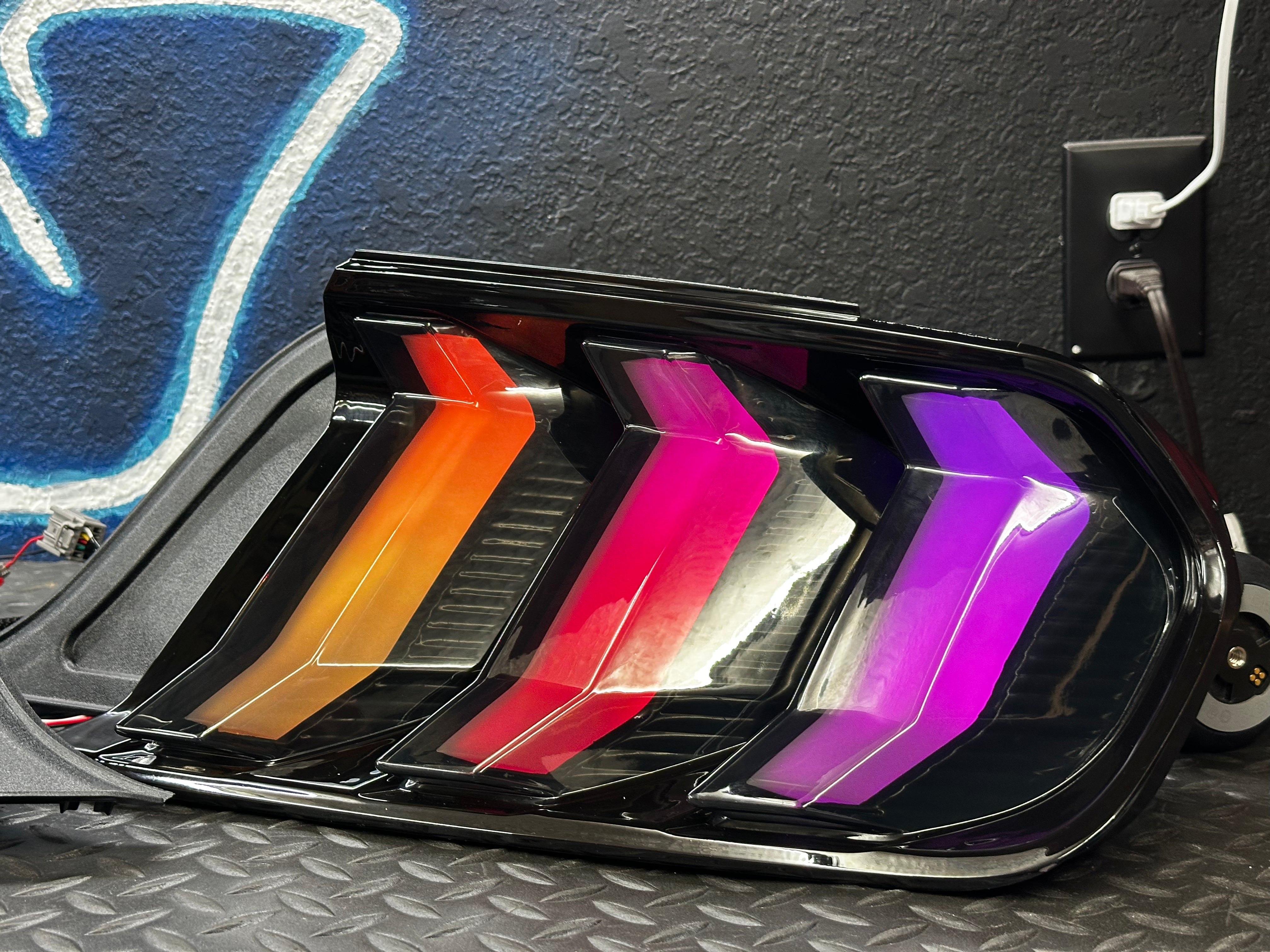 NTXGlow RGB Tail Lights | 2015-2023 Ford Mustang